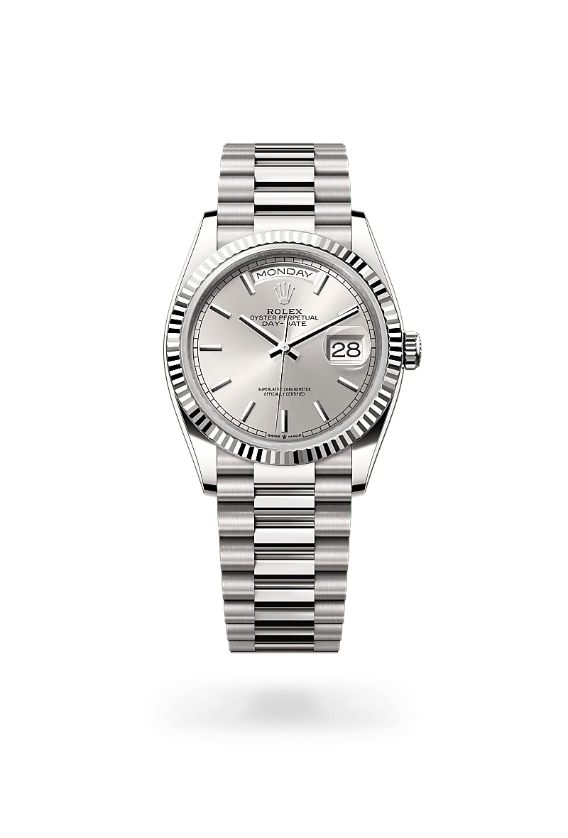 Oyster, 36 mm, oro blanco | M128239-0005