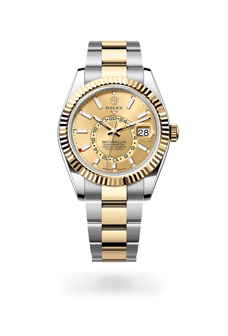 Oyster, 42 mm, acero Oystersteel y oro amarillo | M336933-0001