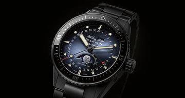 Nuevo Bathyscaphe Quantième Complet Phases de Lune: Eternal Movement Beyond Black