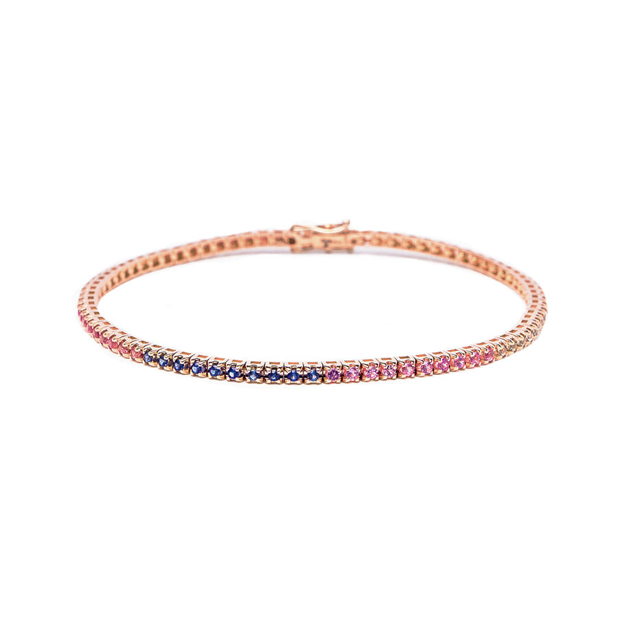 Kim Johanson Cavigliera In Acciaio Inox Oro Rosa Con Chiusura Forte - Modello Love, 22+4 Cm, Ipoallergenica In Sacchetto Velluto