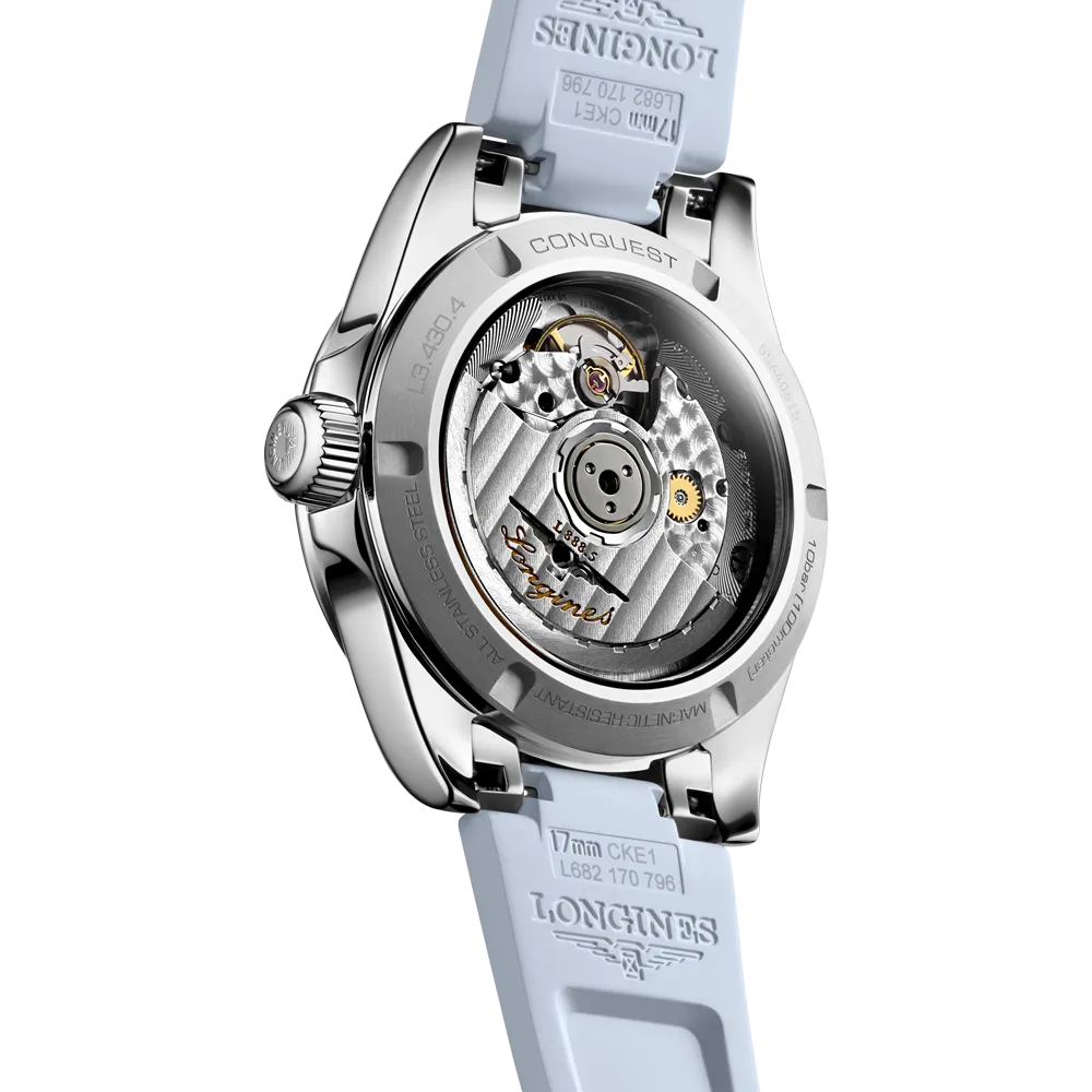 CONQUEST, L3.430.4.92.9, reloj Automático, Ø 34.00 mm, Acero inoxidable.