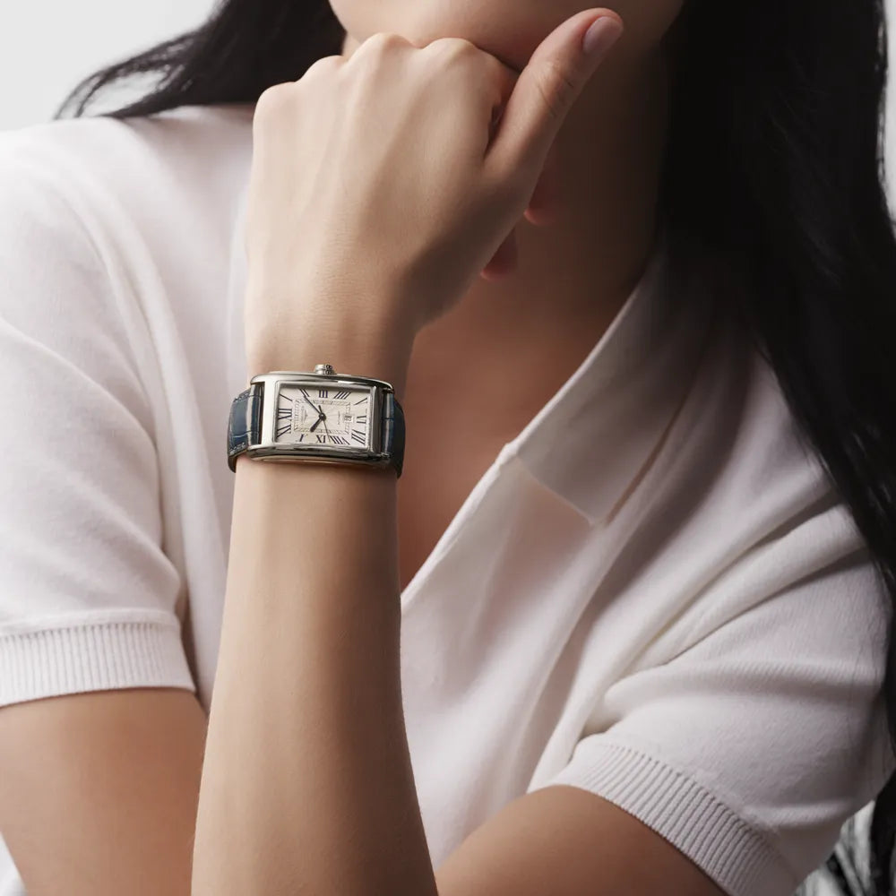 LONGINES DOLCEVITA, L5.757.4.71.9, reloj automático, 27.70 x 43.80 mm, acero inoxidable.