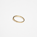 Anillo de Diamantes en Oro Amarillo de 14K