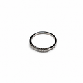 Anillo de Diamantes en Oro Blanco de 14K, vista alternativa