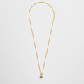 Collar con Dije de Diamante en Oro Amarillo de 14K, vista alternativa