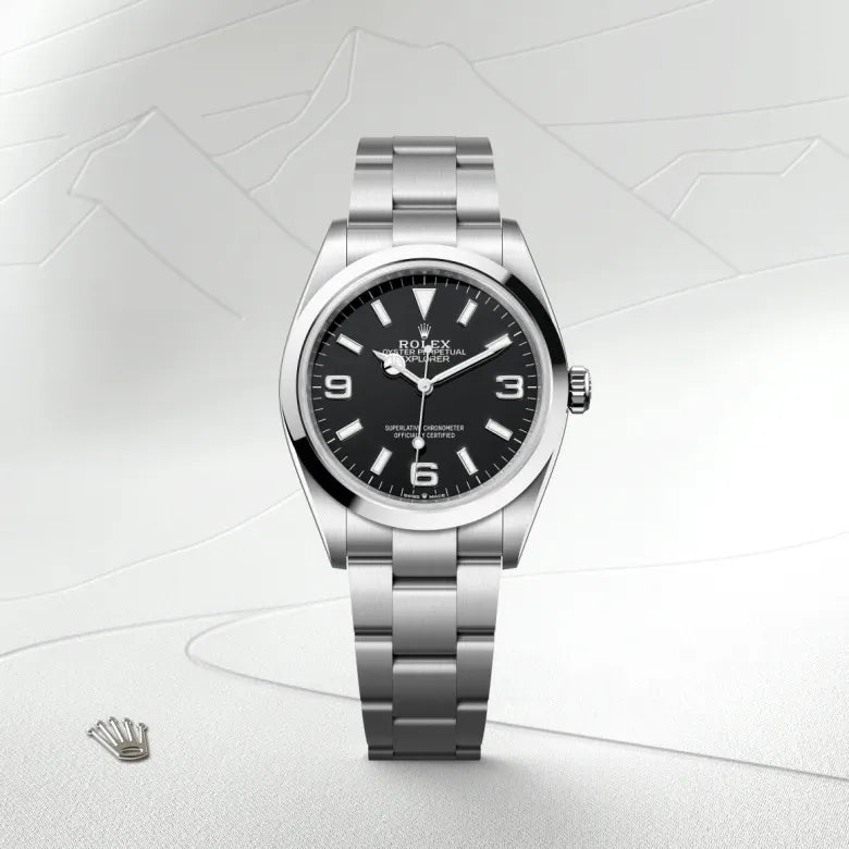 Oyster, 36 mm, acero Oystersteel | M124270-0001