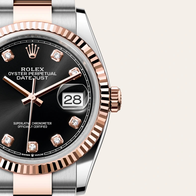 Oyster, 36 mm, acero Oystersteel y oro Everose | M126231-0020