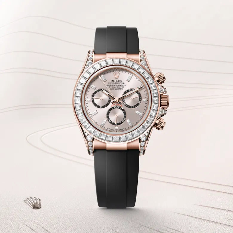 Oyster, 40 mm, oro Everose y diamantes | M126535TBR-0002