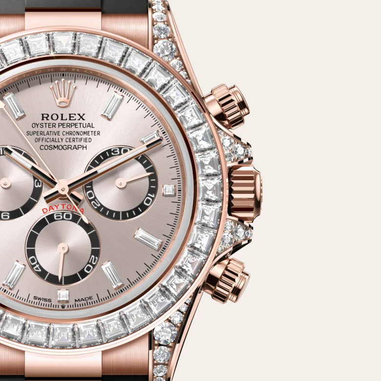 Oyster, 40 mm, oro Everose y diamantes | M126535TBR-0002