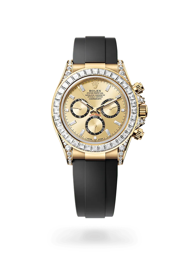 Oyster, 40 mm, oro amarillo y diamantes | M126538TBR-0004