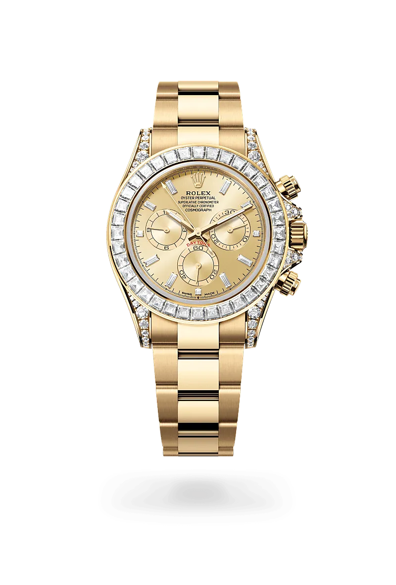 Oyster, 40 mm, oro amarillo y diamantes | M126598TBR-0001