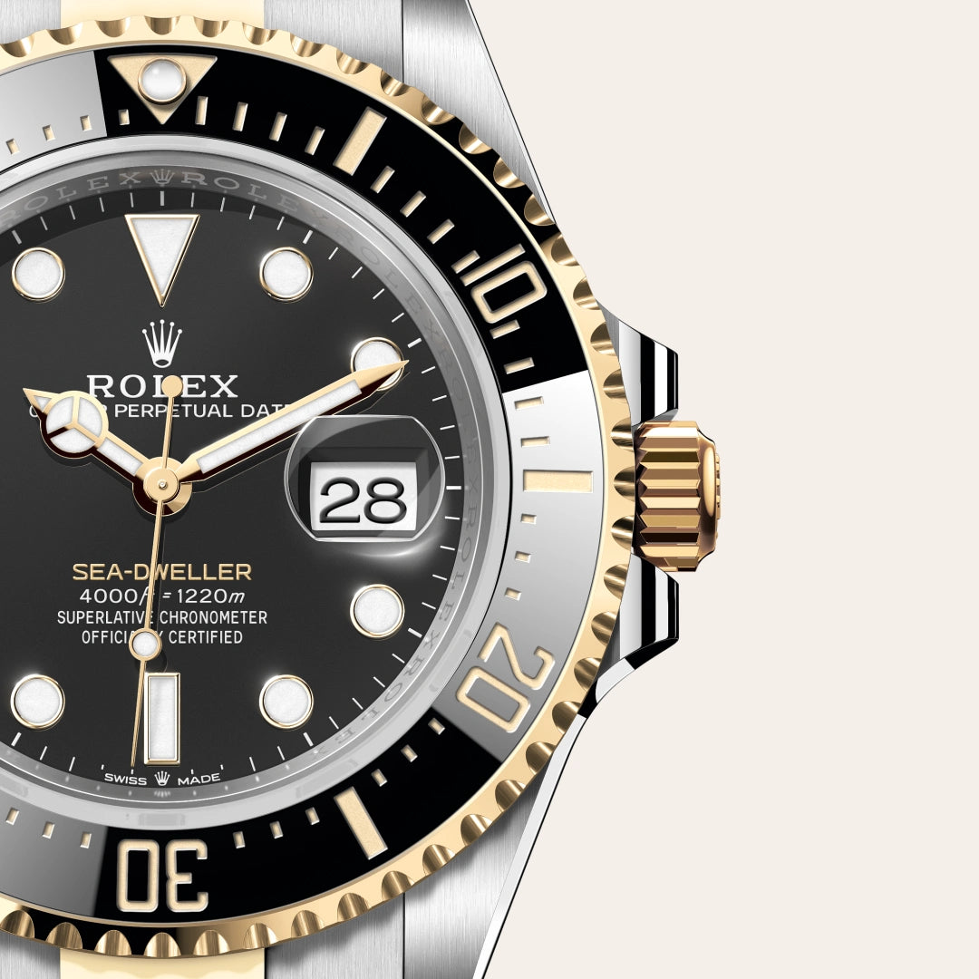 Oyster, 43 mm, acero Oystersteel y oro amarillo | M126603-0001