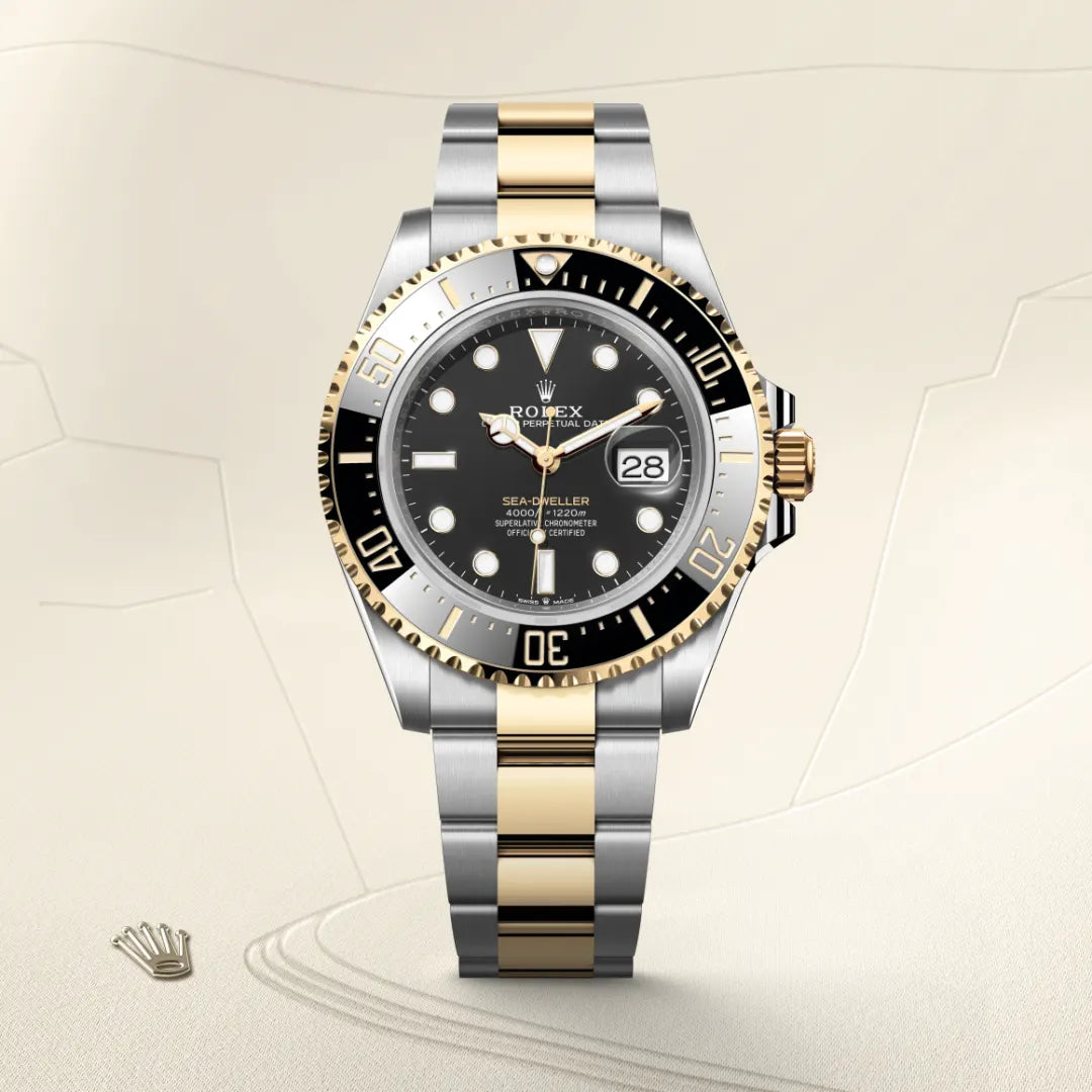 Oyster, 43 mm, acero Oystersteel y oro amarillo | M126603-0001
