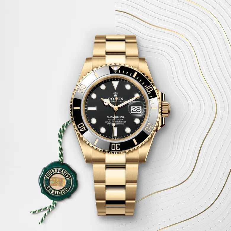 Oyster, 41 mm, oro amarillo | M126618LN-0002