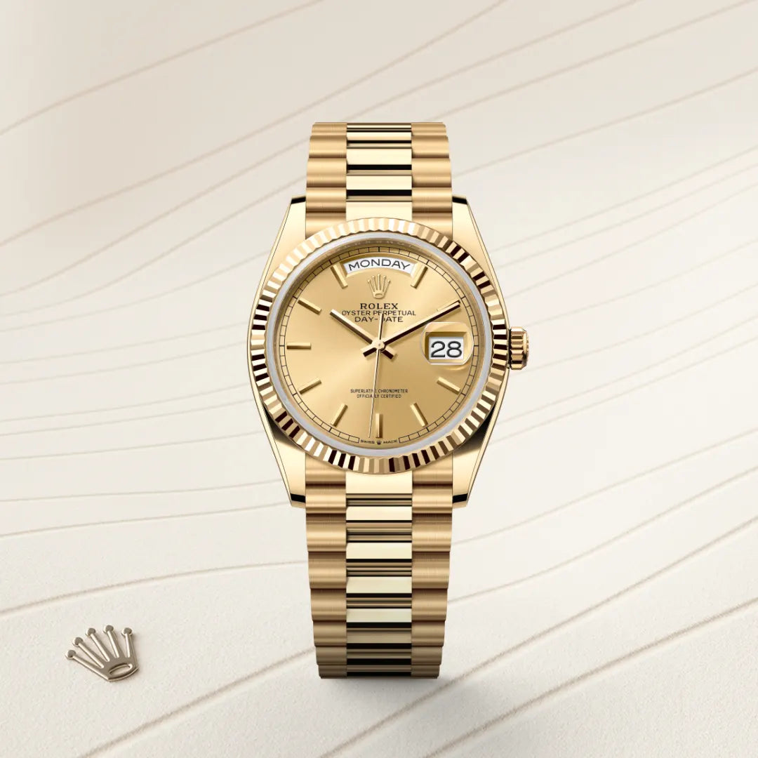 Oyster, 36 mm, oro amarillo | M128238-0045