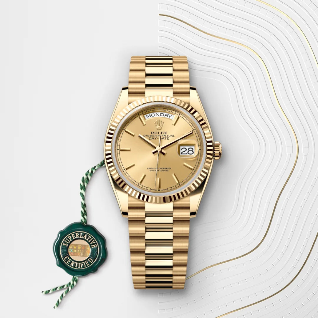 Oyster, 36 mm, oro amarillo | M128238-0045