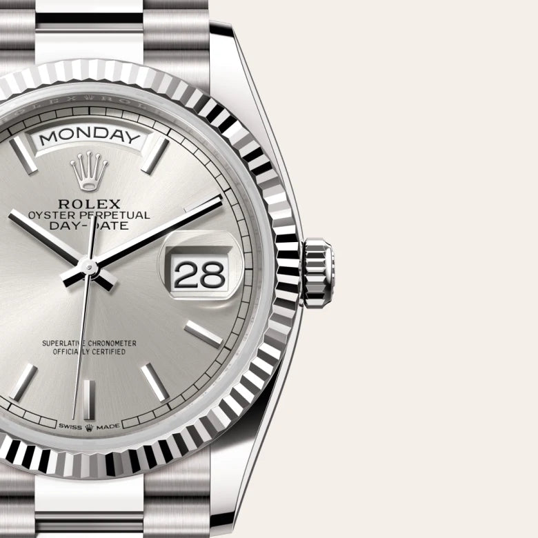 Oyster, 36 mm, oro blanco | M128239-0005