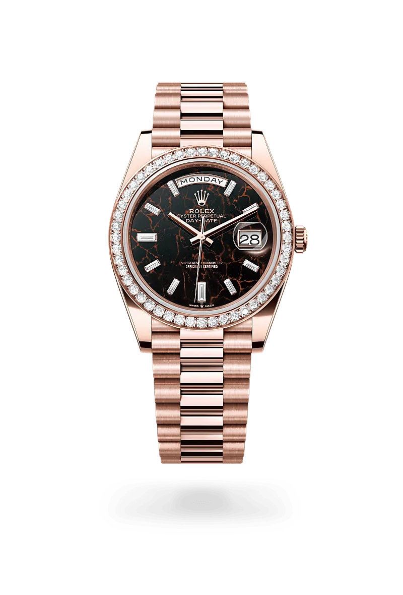 Oyster, 40 mm, oro Everose y diamantes | M228345RBR-0016