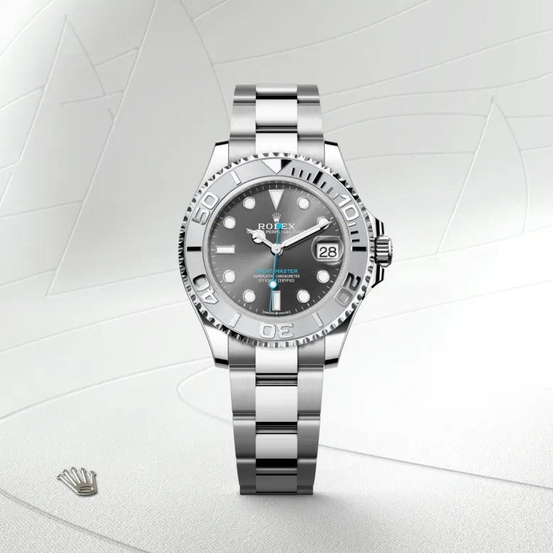 Oyster, 37 mm, acero Oystersteel y platino | M268622-0002