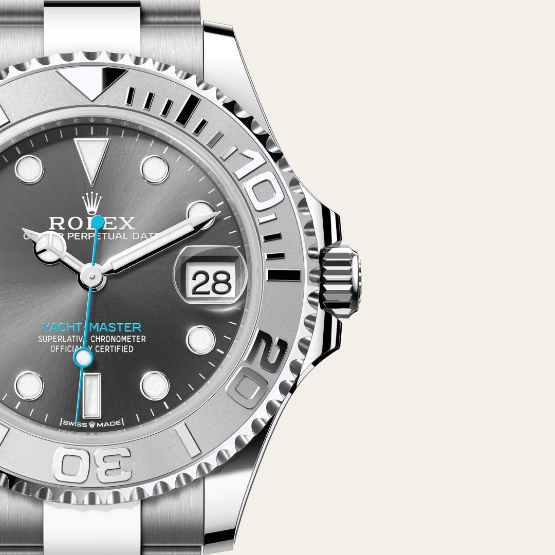 Oyster, 37 mm, acero Oystersteel y platino | M268622-0002