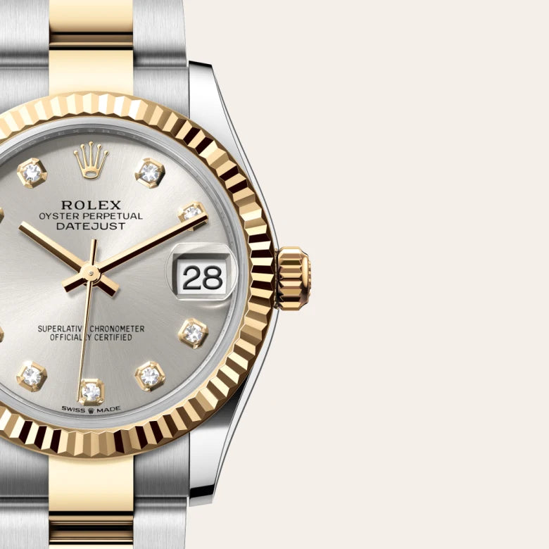 Oyster, 31 mm, acero Oystersteel y oro amarillo | M278273-0019