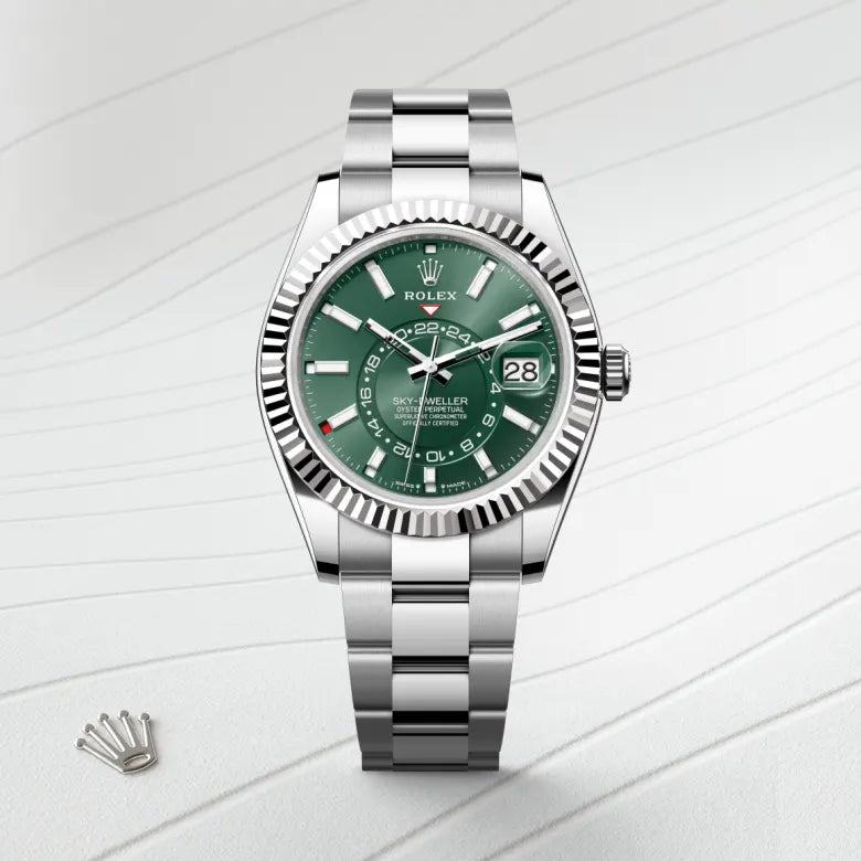 Oyster, 42 mm, acero Oystersteel y oro blanco | M336934-0001