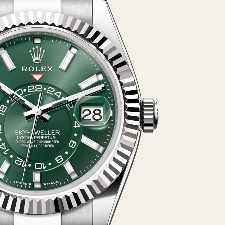 Oyster, 42 mm, acero Oystersteel y oro blanco | M336934-0001