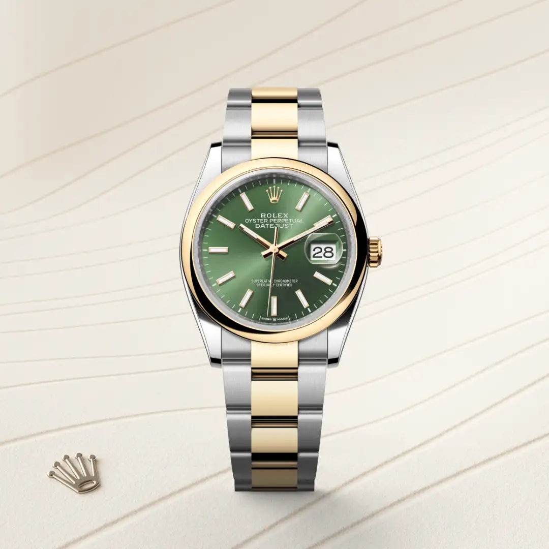 Oyster, 36 mm, acero Oystersteel y oro amarillo | M126203-0058