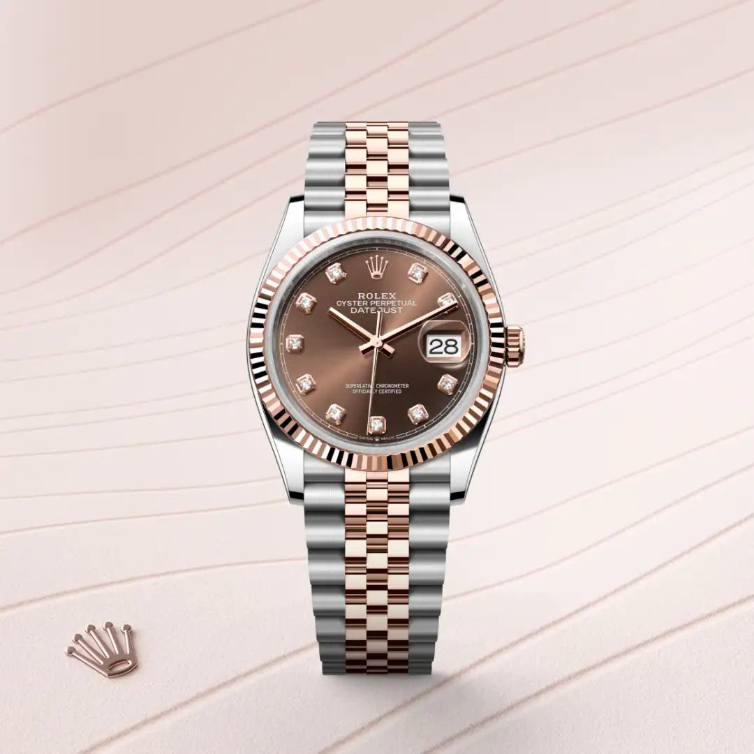 Oyster, 36 mm, acero Oystersteel y oro Everose | M126231-0053
