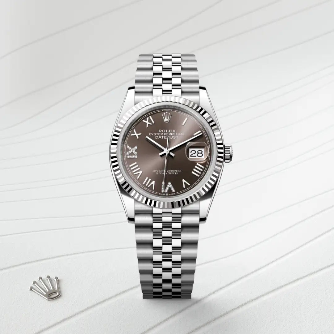 Oyster, 36 mm, acero Oystersteel y oro blanco | M126234-0071