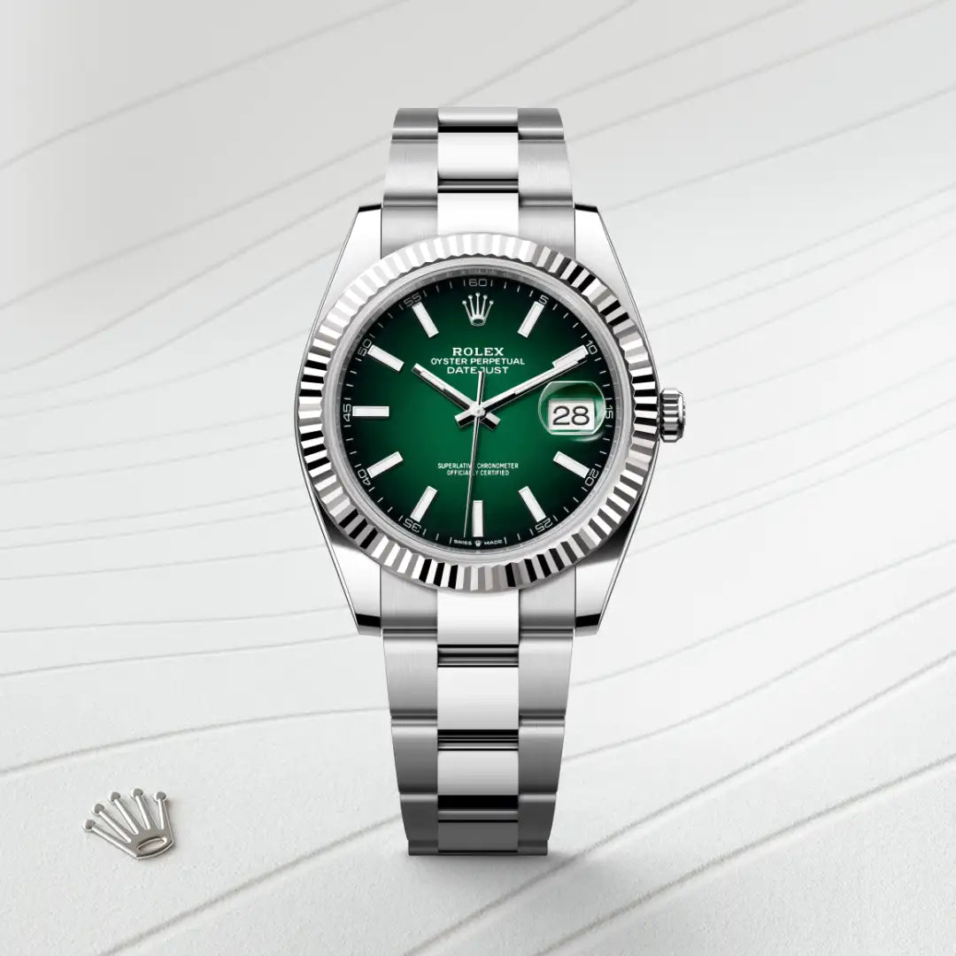 Oyster, 41 mm, acero Oystersteel y oro blanco | M126334-0033