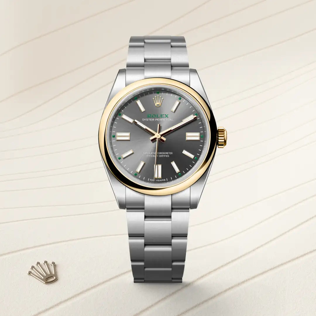 Oyster, 41 mm, acero Oystersteel y oro amarillo | M134303-0001