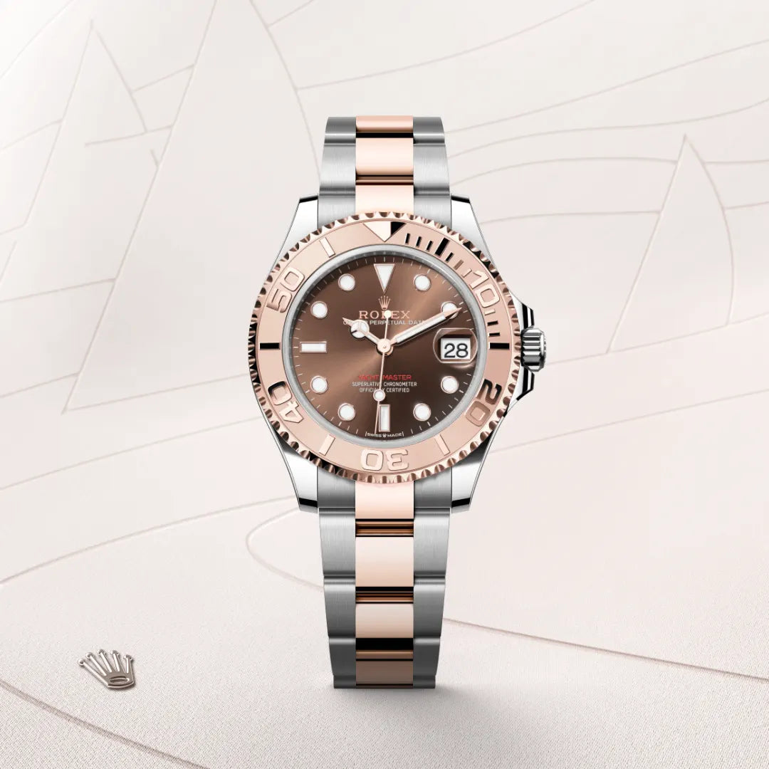 Oyster, 37 mm, acero Oystersteel y oro Everose | M268621-0003