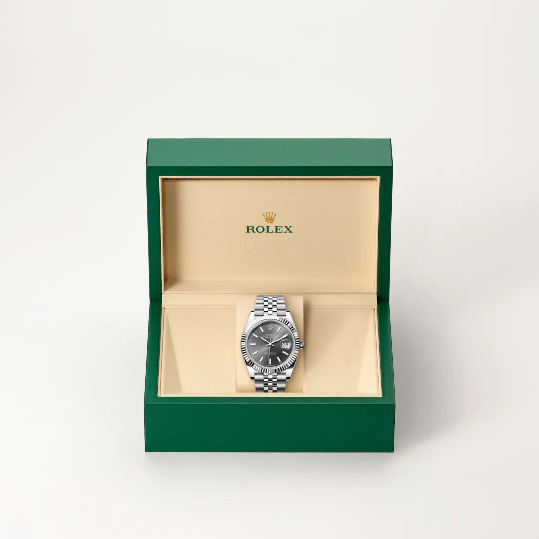 Oyster, 41 mm, acero Oystersteel y oro blanco |  M126334-0014