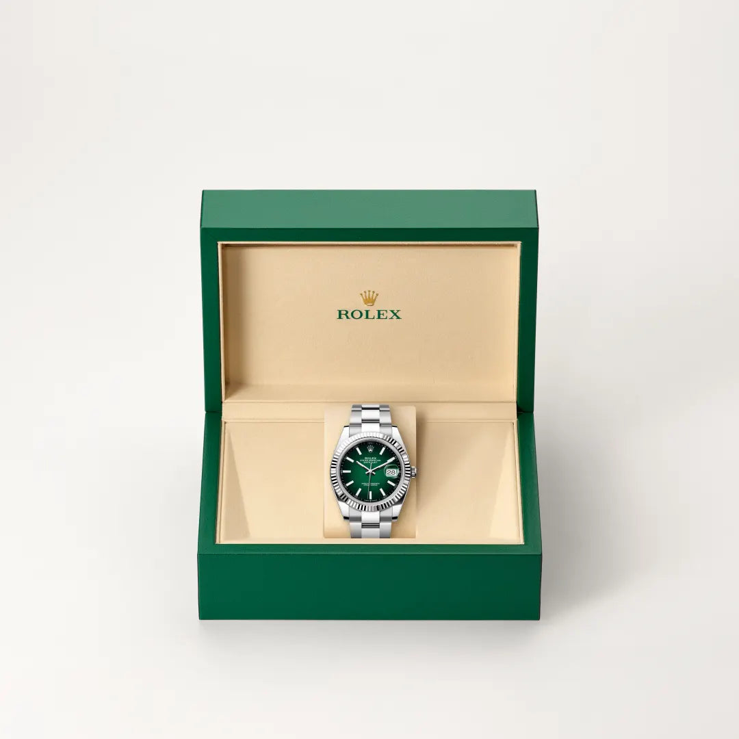 Oyster, 41 mm, acero Oystersteel y oro blanco | M126334-0033