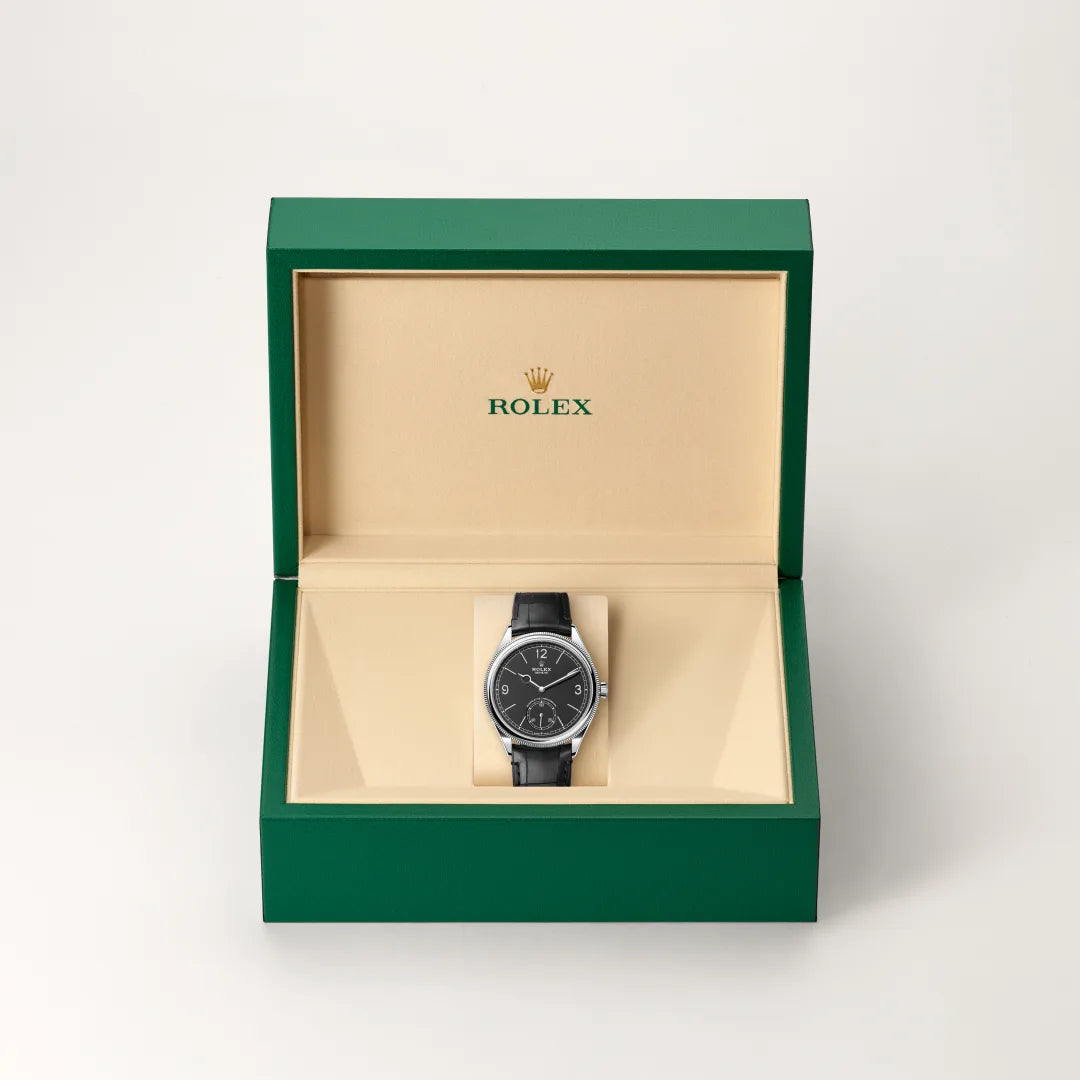 39 mm, oro blanco de 18 quilates, acabado pulido | M52509-0002