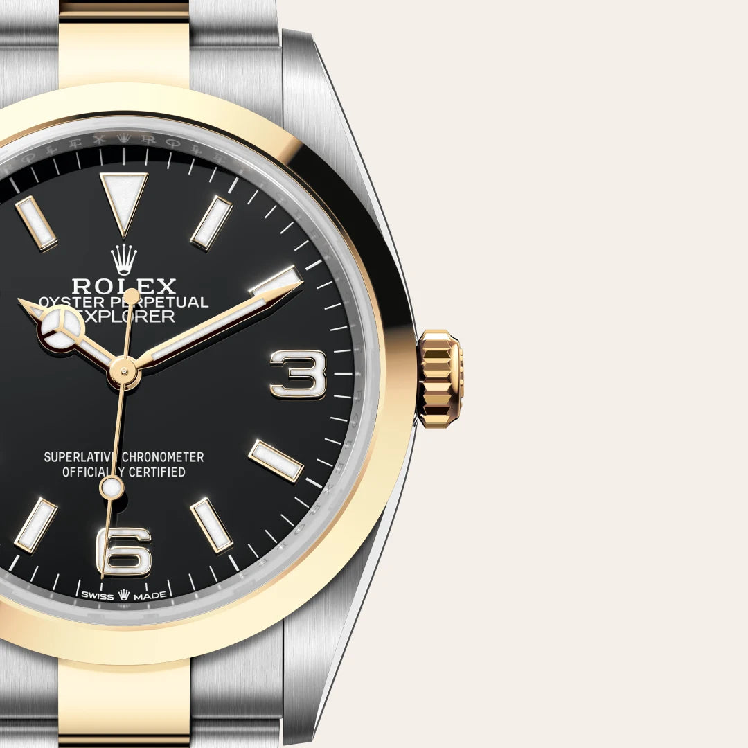Oyster, 36 mm, acero Oystersteel y oro amarillo | M124273-0001
