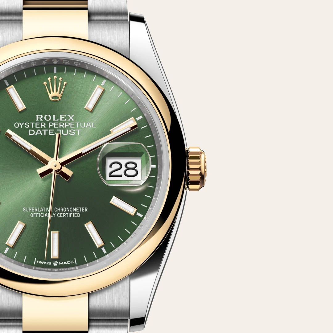Oyster, 36 mm, acero Oystersteel y oro amarillo | M126203-0058