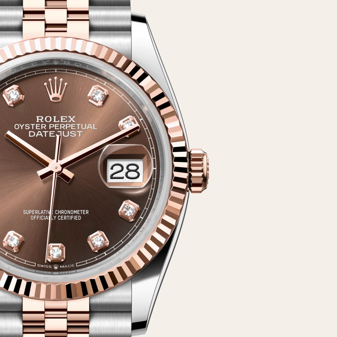 Oyster, 36 mm, acero Oystersteel y oro Everose | M126231-0053