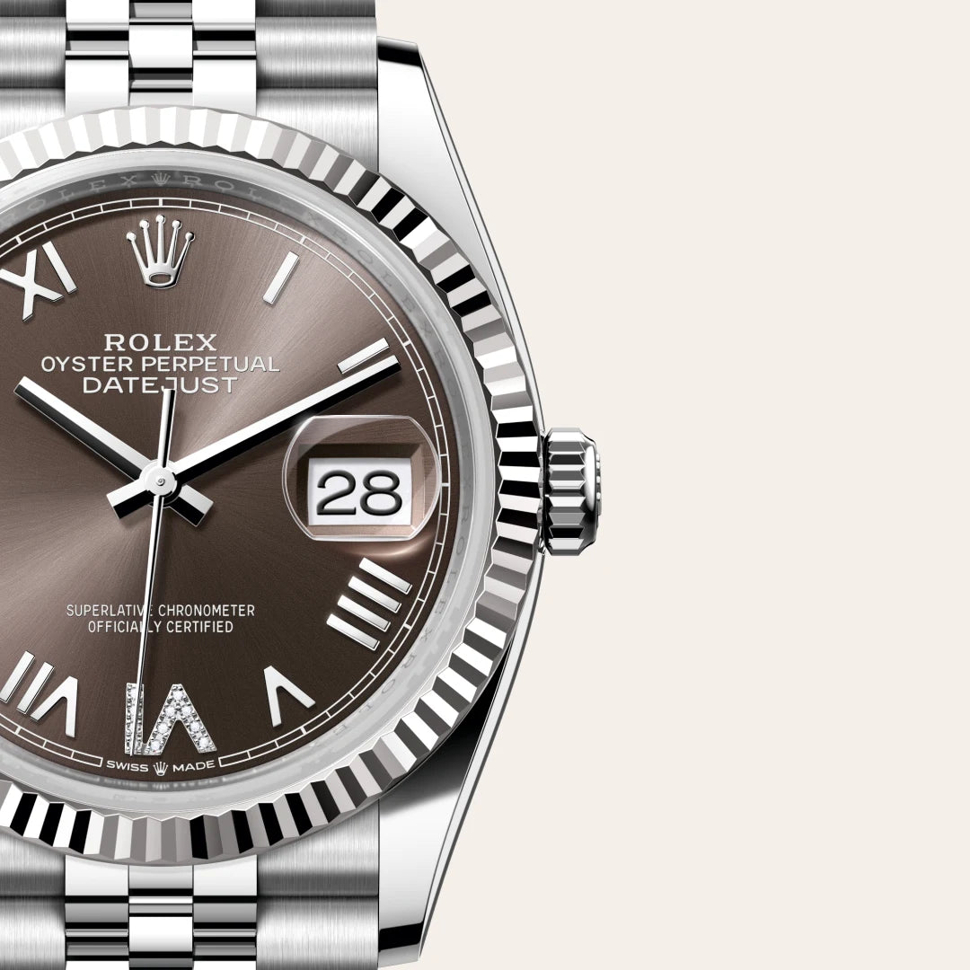 Oyster, 36 mm, acero Oystersteel y oro blanco | M126234-0071
