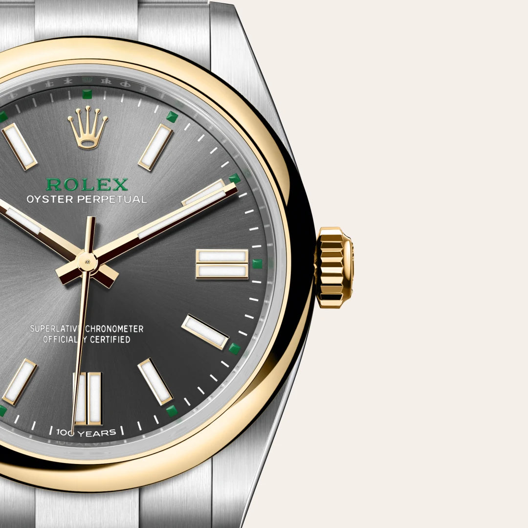 Oyster, 41 mm, acero Oystersteel y oro amarillo | M134303-0001