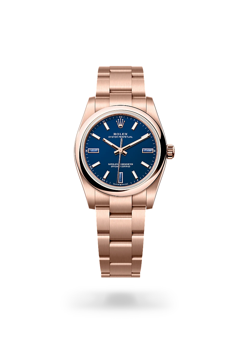 Oyster, 34 mm, oro Everose | M124205-0002