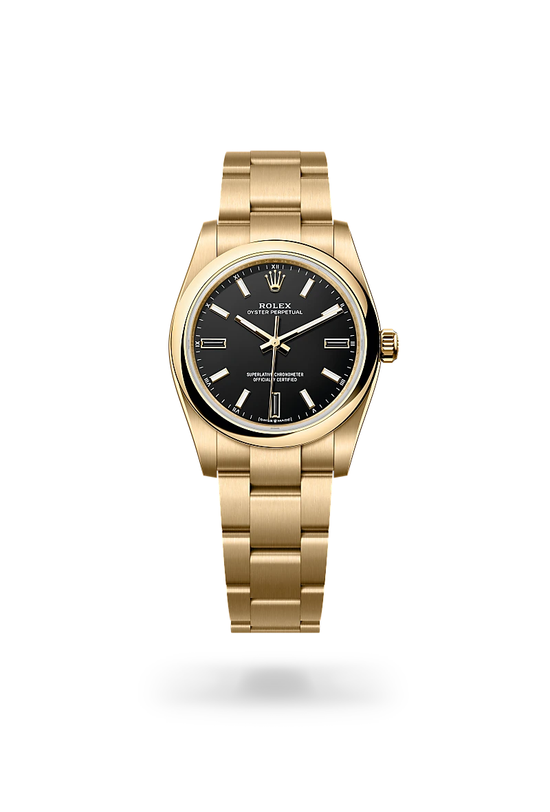 Oyster, 34 mm, oro amarillo | M124208-0001