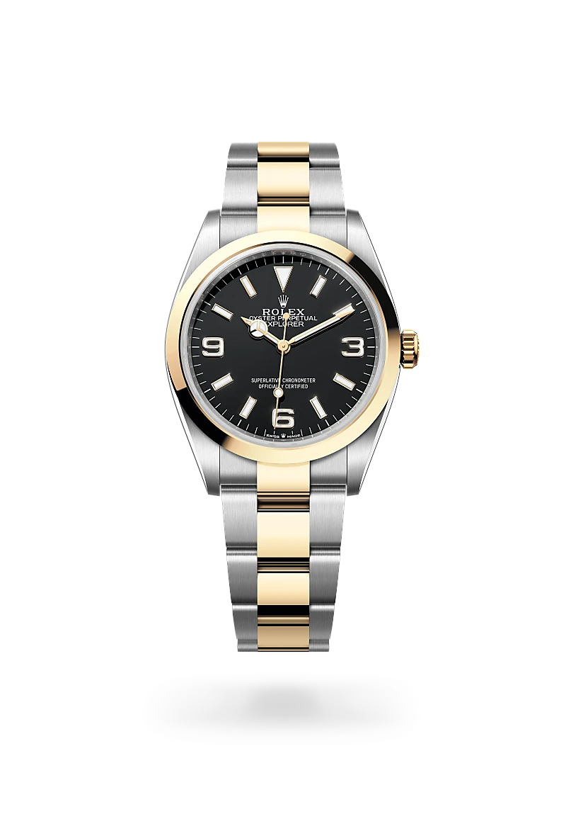 Oyster, 36 mm, acero Oystersteel y oro amarillo | M124273-0001