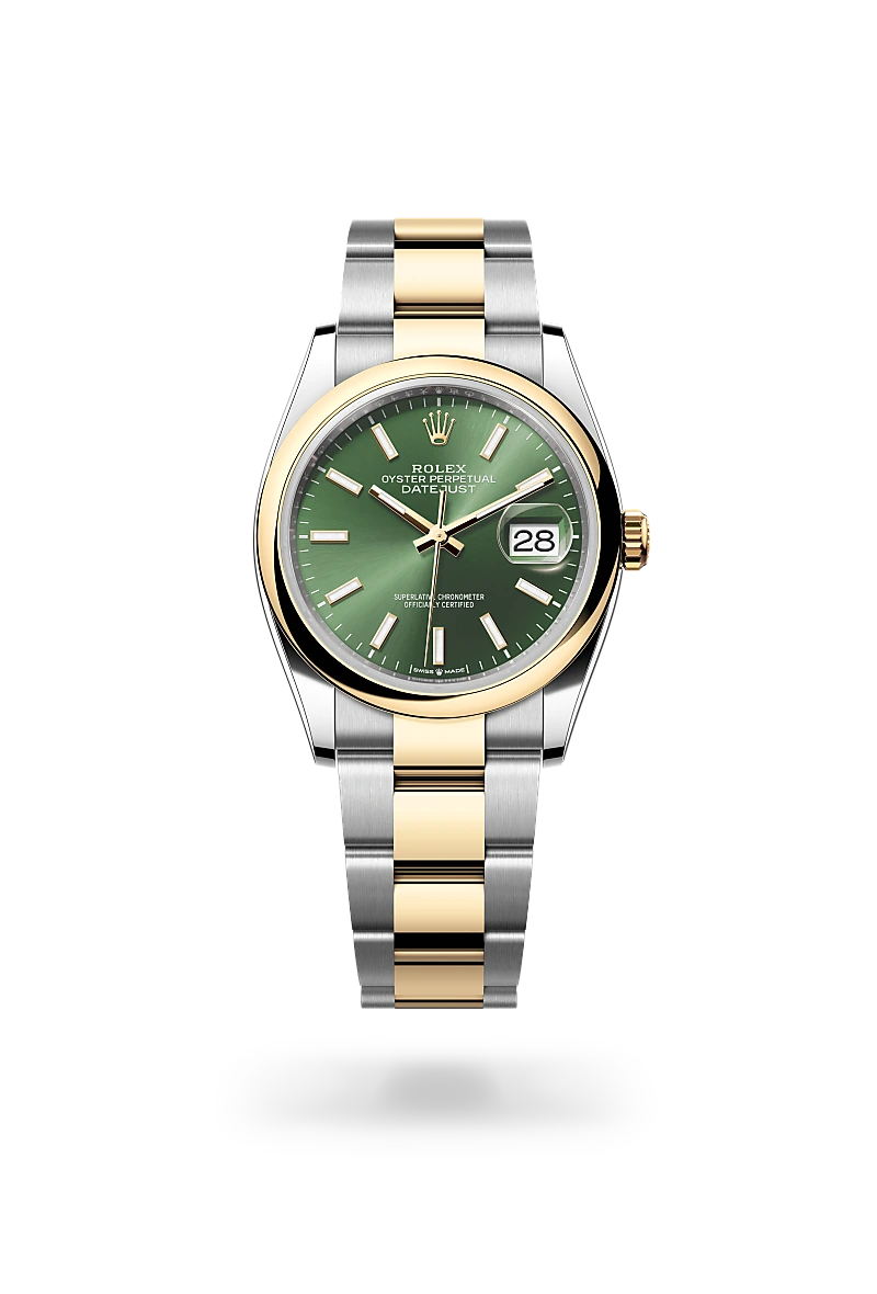 Oyster, 36 mm, acero Oystersteel y oro amarillo | M126203-0058