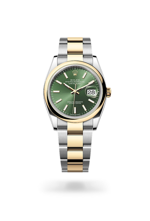 Oyster, 36 mm, acero Oystersteel y oro amarillo | M126203-0058