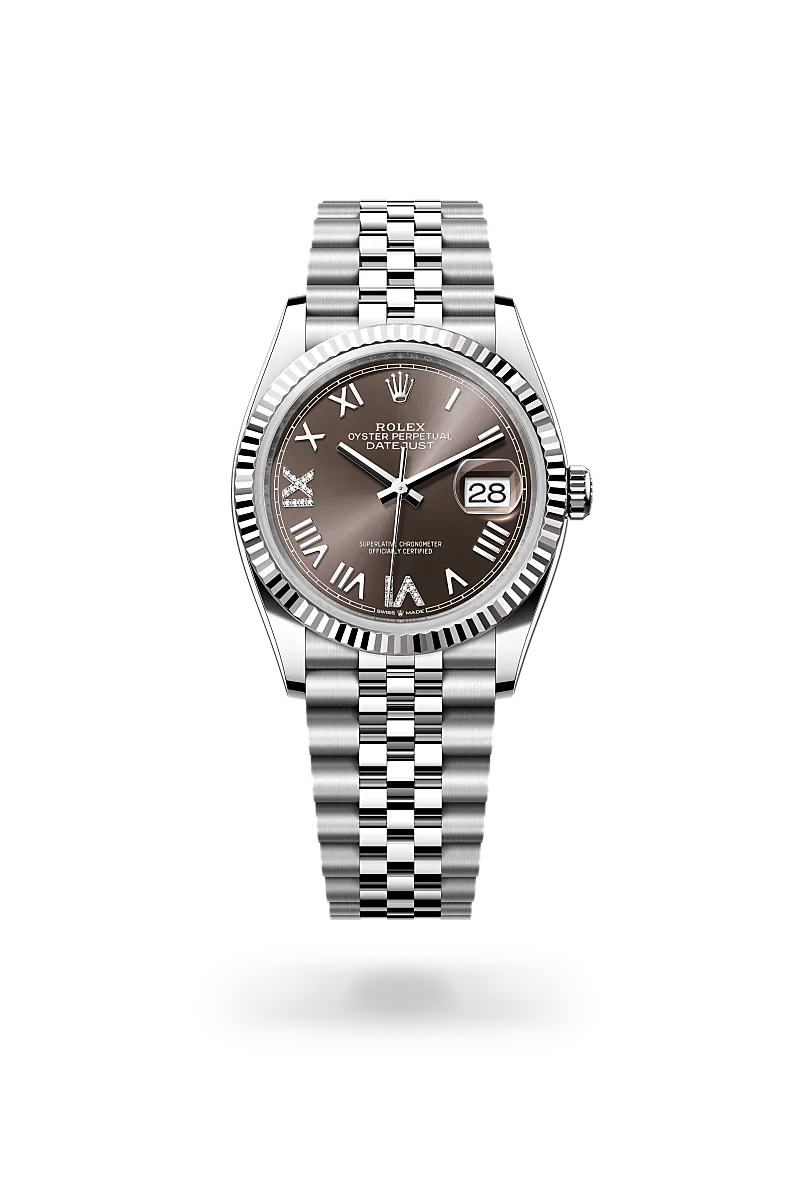 Oyster, 36 mm, acero Oystersteel y oro blanco | M126234-0071