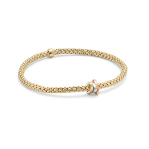 Fope Flex'it Yellow Gold Bracelet