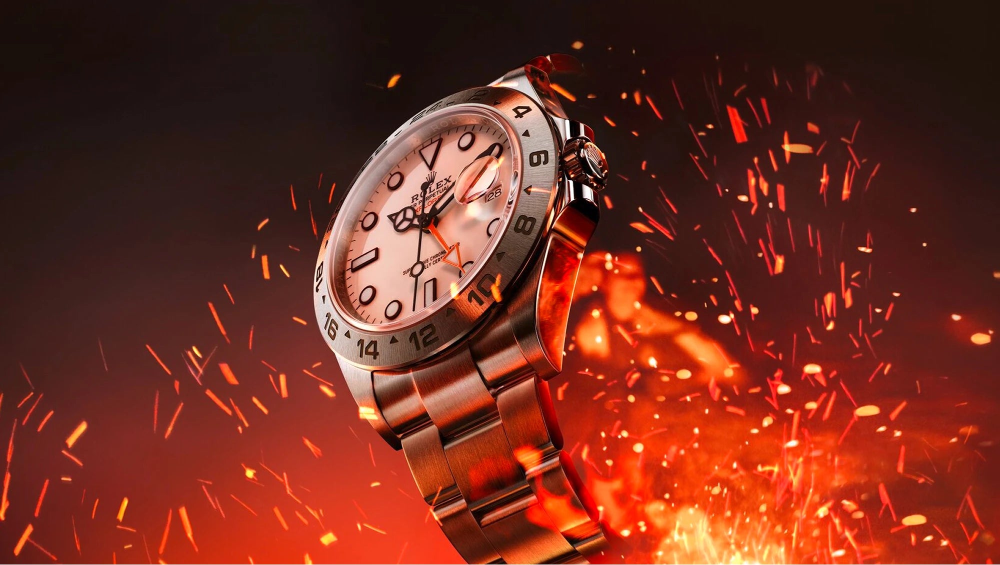 Rolex Explorer II diseñado para la exploración