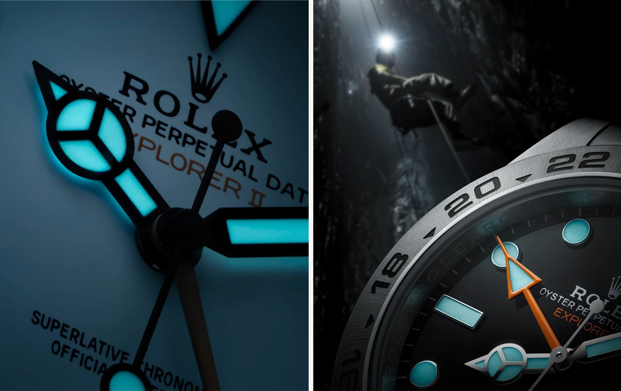 Rolex Explorer II brazalete Oyster